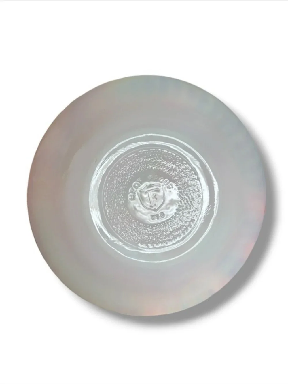 FEDERAL GLASS Moonglow Iridescent Dishes Set of Six VINTAGE